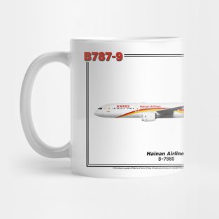 Boeing B787-9 - Hainan Airlines (Art Print) Mug